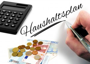 der richtige Haushaltsplan