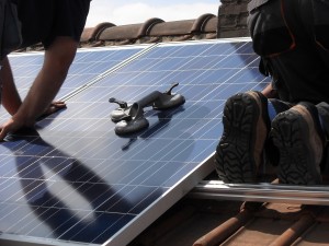 Solar Panele einbauen